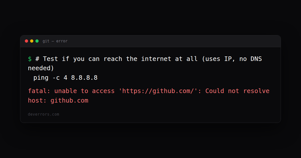 How to fix fatal: unable to access 'https://github.com/': Could not ...